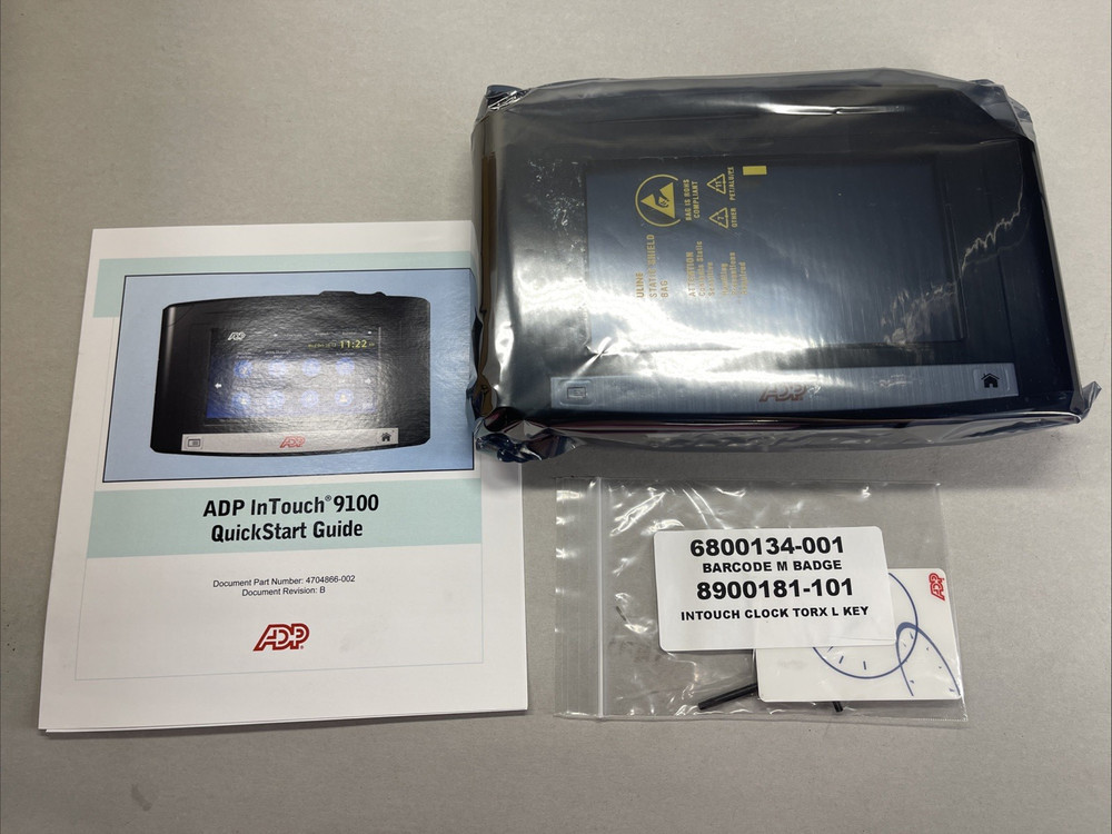 ADP In Touch 9100 Brand New