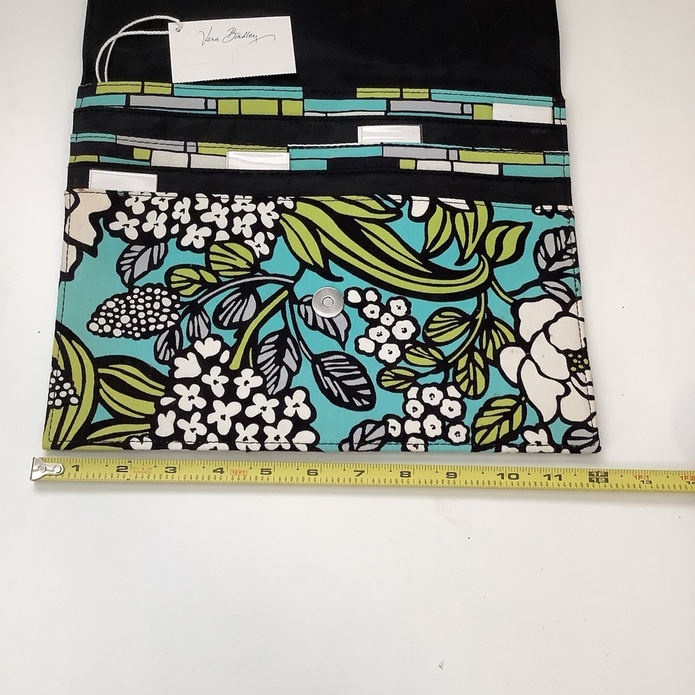 Vera Bradley Island Blooms Pattern Envelope Style Fabric File Folder