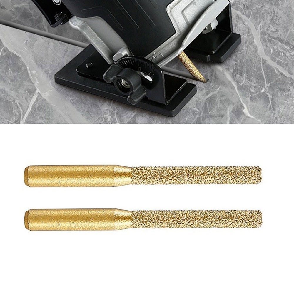 High performance Edge Cutting 2Pcs Brazed Router Bits for Granite Tile