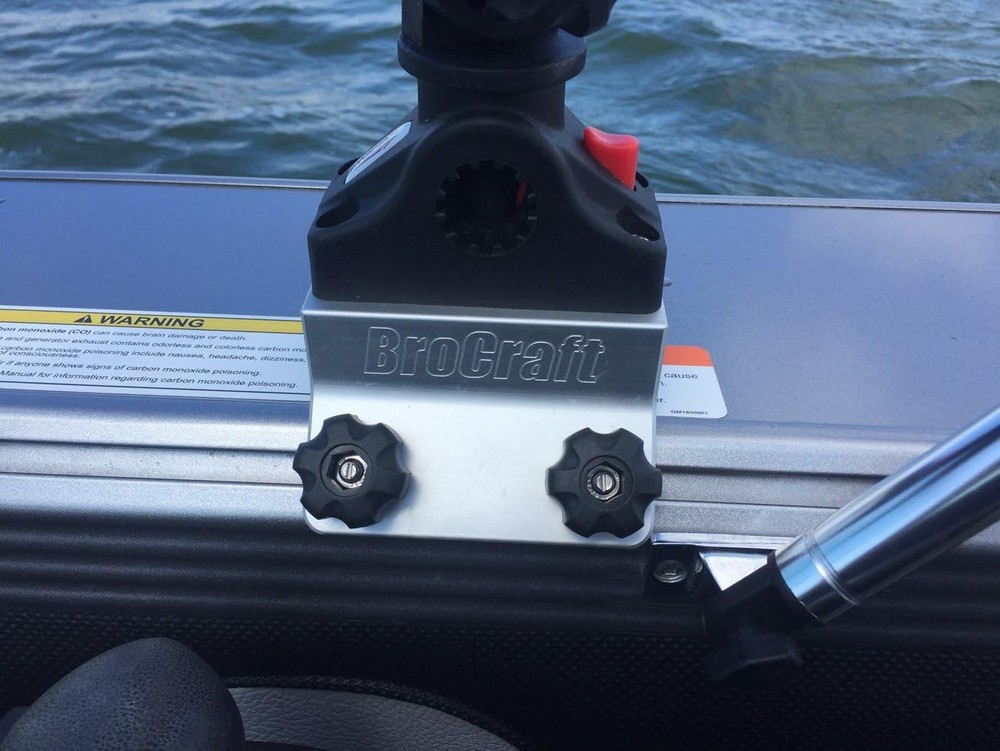 Brocraft Universal Track Bracket for 45 Degree 45 Lund Sport