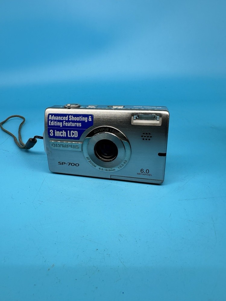 Olympus Digital Camera SP-700 6.0MP Silver Tested