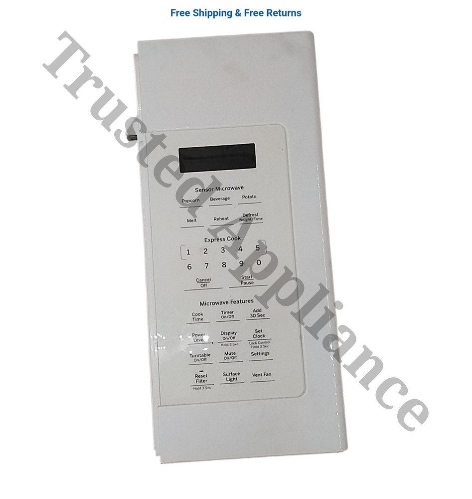 GE Microwave Control Panel Console WB56X30184