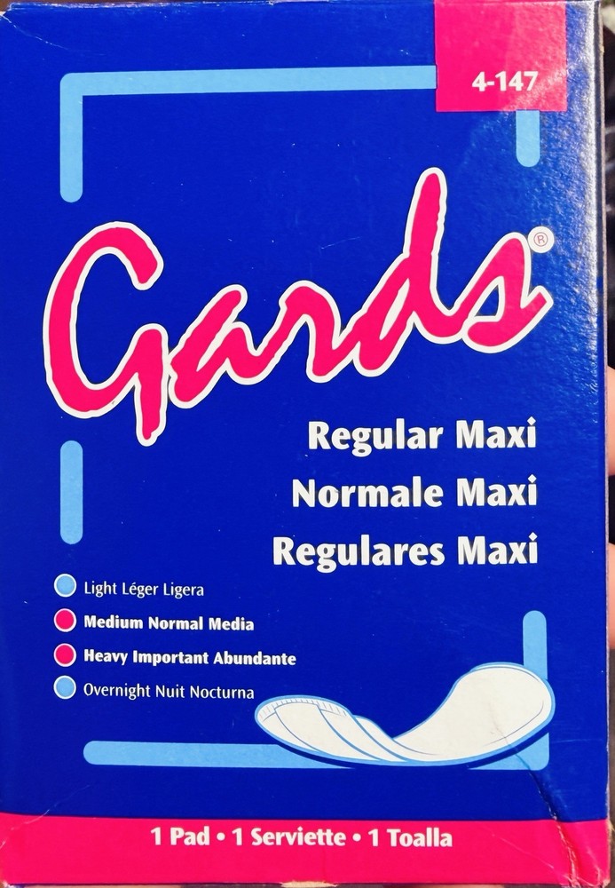 Gards Regular Maxi Sanitary Napkin Soft Cover White 1 Pad