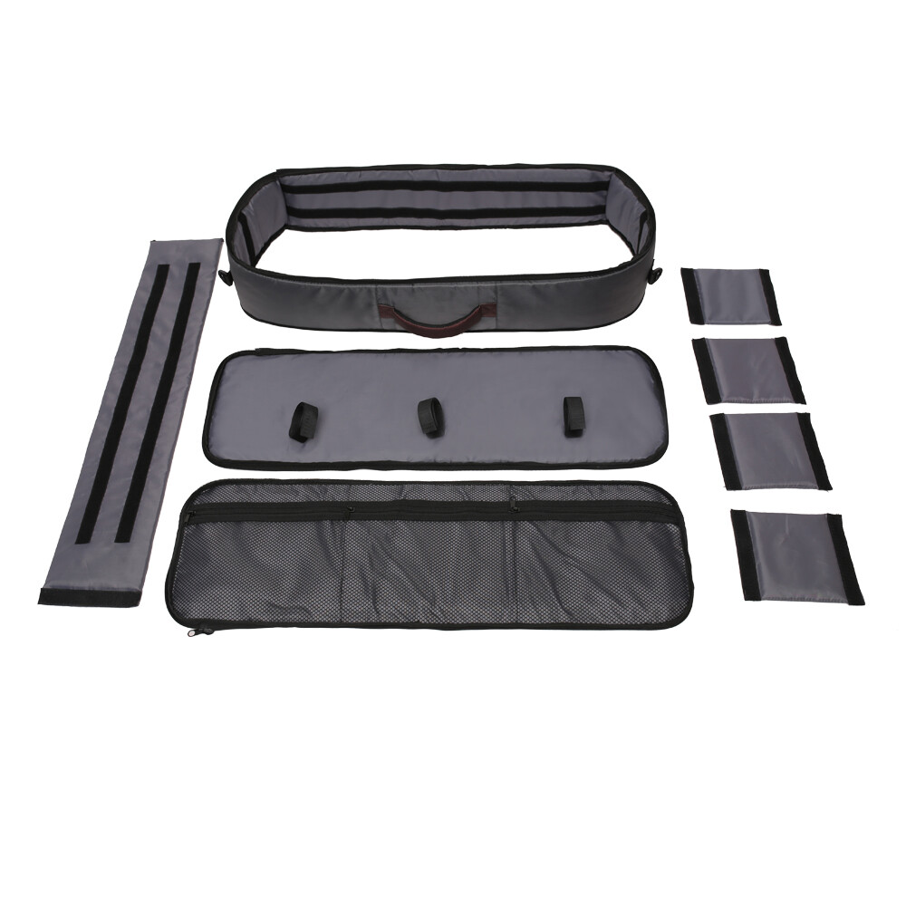 Fly Fishing Rod Travel Case Rod and Reel Organizer Storage Bag Multi-Function