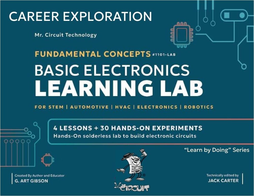 1101 Mr Circuit Home School Electronics Book and Lab for Beginners