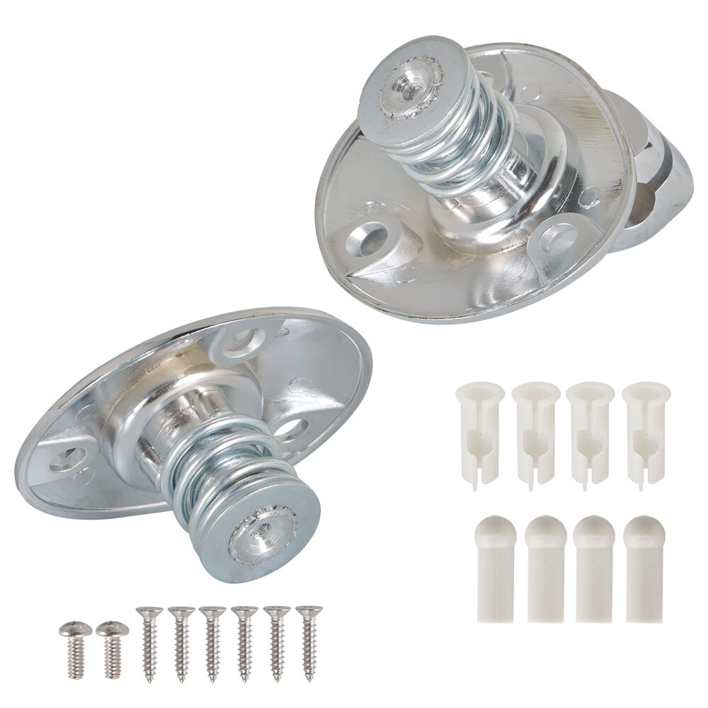 Labwork Sunvisor Support Brackets Kit Chrome For 1967-1969 Camaro Firebird 14PCS