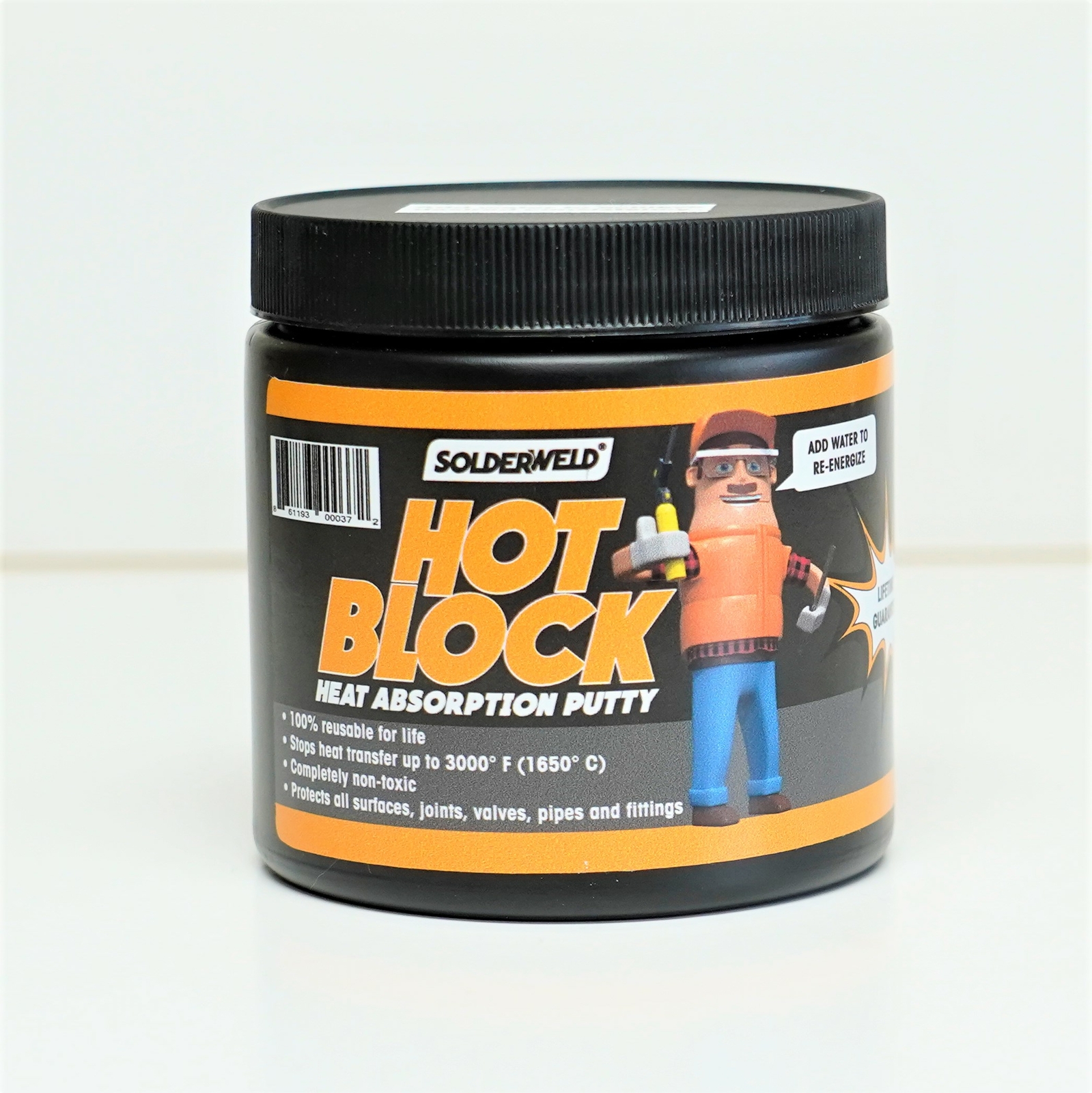 SolderWeld SW-HB1 Hot Block Heat Absorption Putty for Brazing Soldering Welding