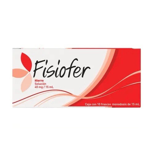Fisiofer Iron 10 Bottles 15ml