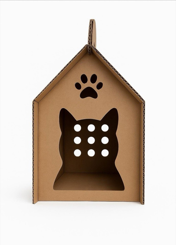 2 &1  Cat play House & Carry