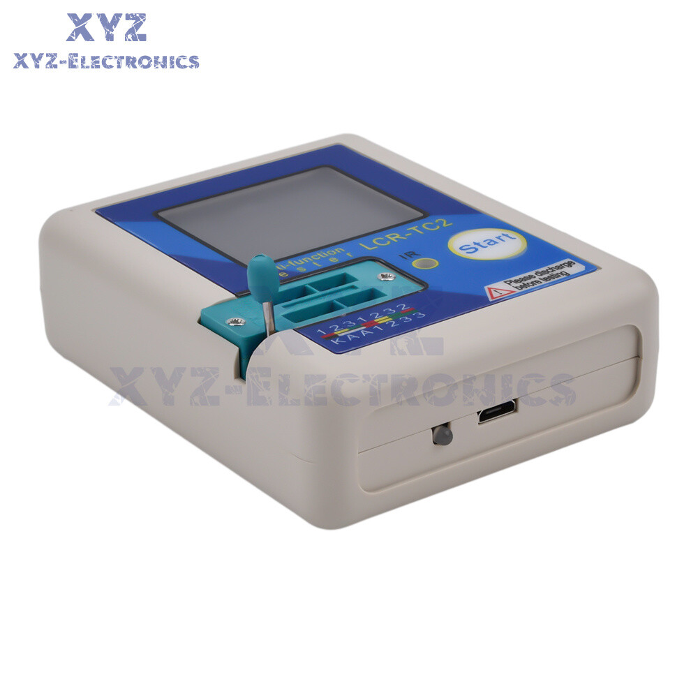 LCR-TC2 Transistor Tester High-precision Upgraded Version V3.1E with Cable Kit