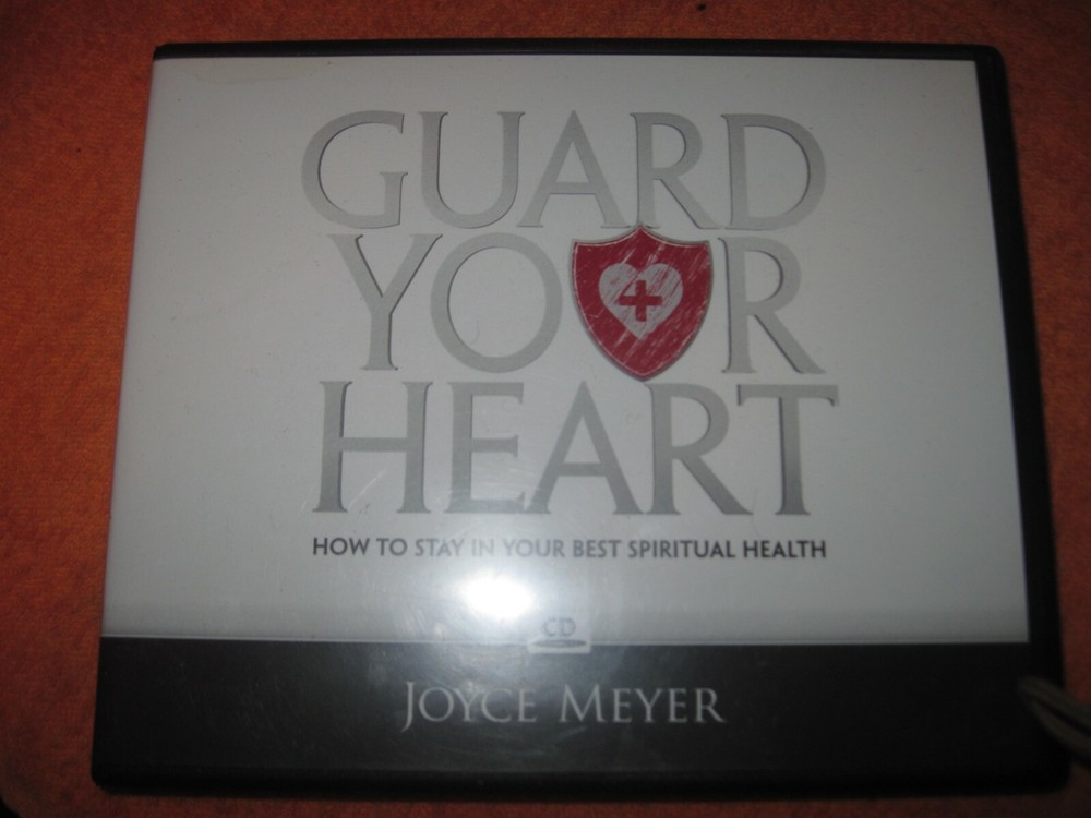 JOYCE MEYER CD's: Power of Words, Relationships, GuardYourHeart, UsingTimeWisel