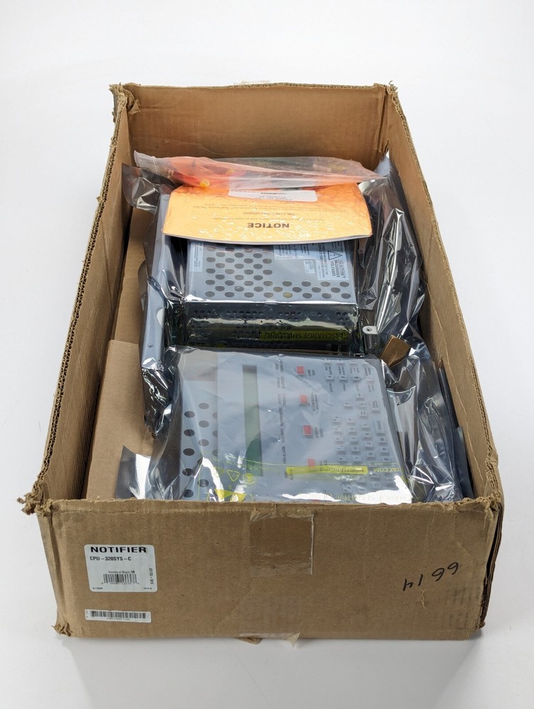 NEW Notifier CPU-320SYS-C Fire Alarm System