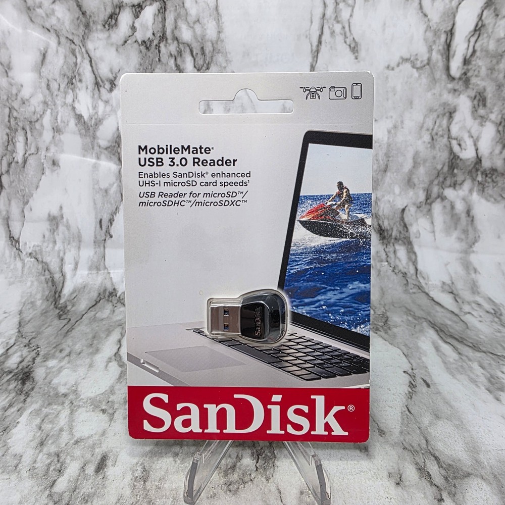 SanDisk MobileMate USB 3.0 microSD micro SDHC SDXC Card Reader SDDR-B531-GN6NN