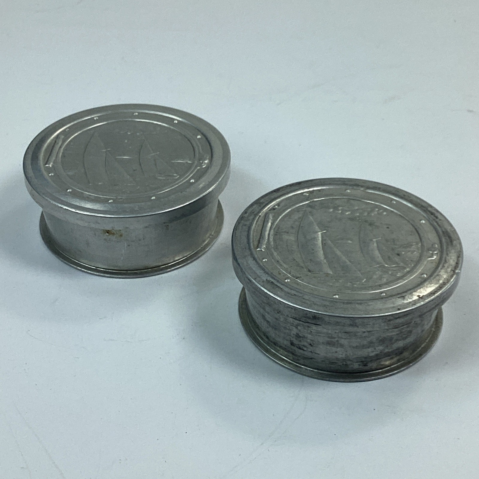 Metal Collapsible Cup Lot Sail Boat Logo Travel Camping