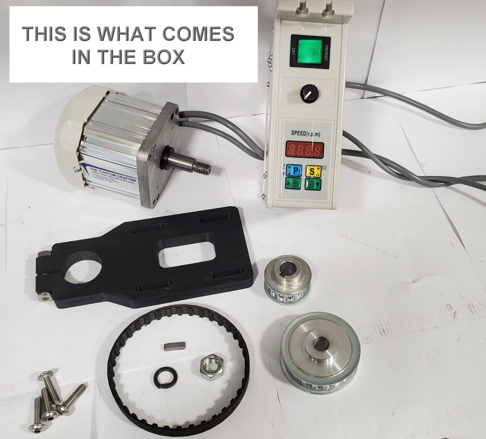 Emco Unimat Lathe 550W Variable Speed Spindle Motor Upgrade with reverse