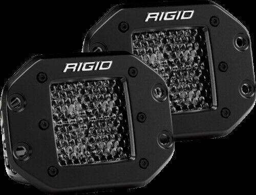 Rigid 212513BLK for Ford PRO Midnight Edition-Spot-Diffused-Pair