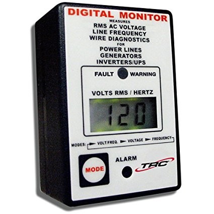 Circuit Tester | RMSVoltage And FrequencyMeter | LCD Display Style