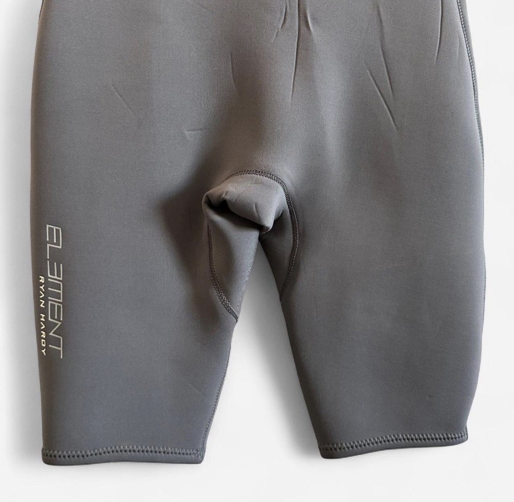 Ryan Hardy Reeflex Wetsuit Short Sleeve Grey Size Small