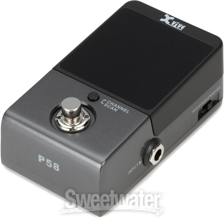 Xvive P58 5.8GHz Wireless Guitar Pedal System