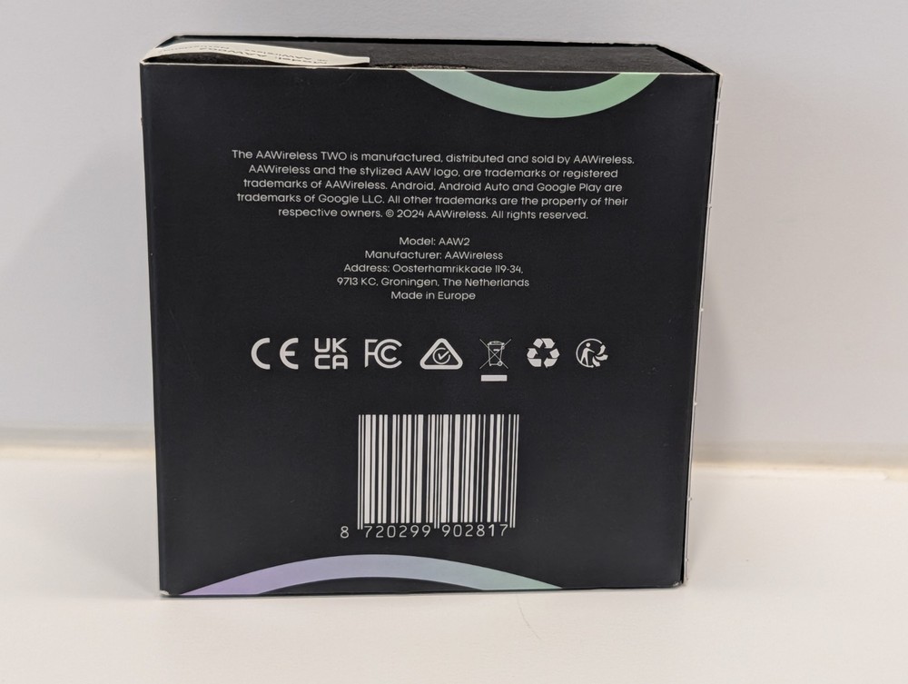 AAWireless Two - Wireless Android Auto Adapter - Plug & Play - Made in Europe