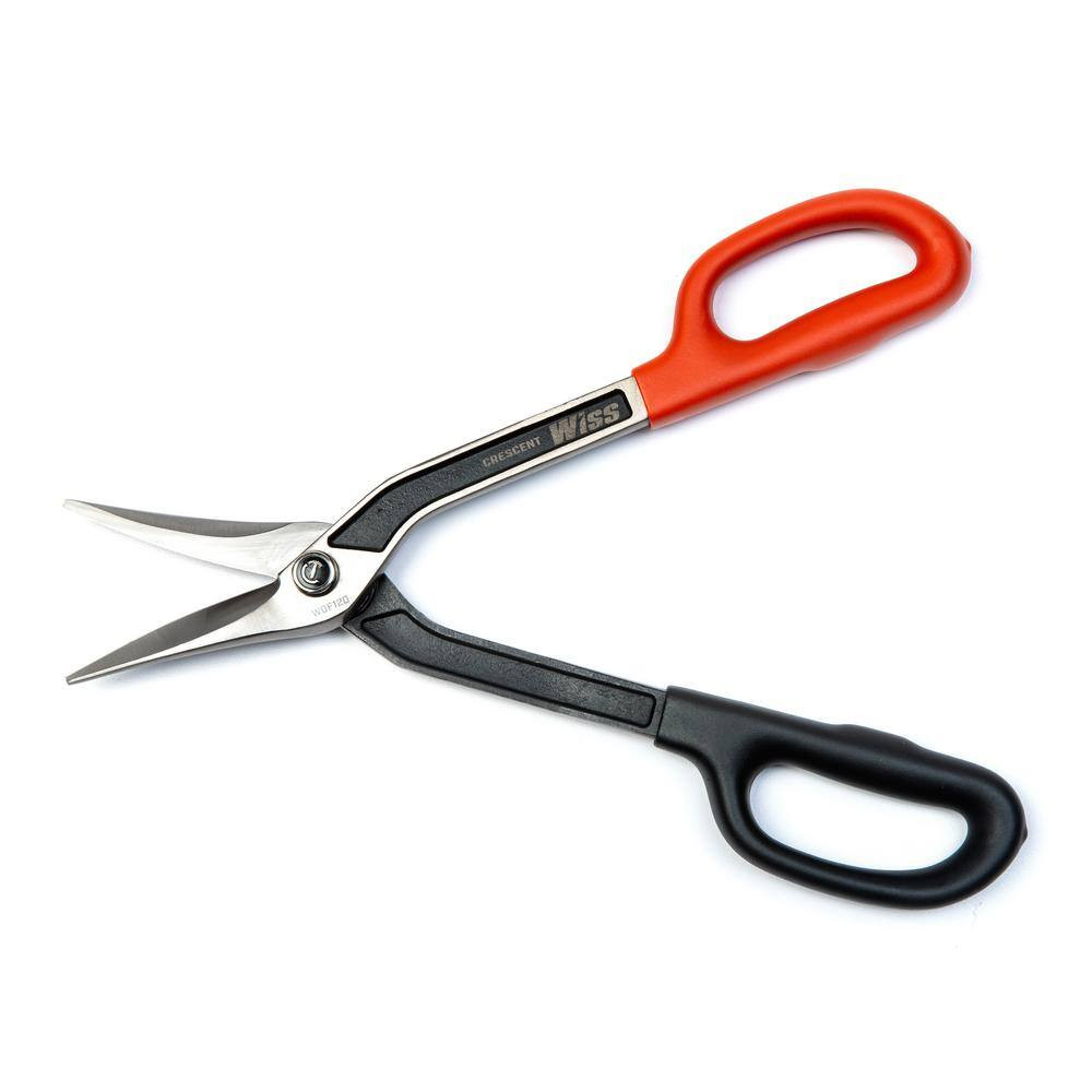 12 In. Straight-Cut Duckbill Pattern Drop Forged Tinner Snips