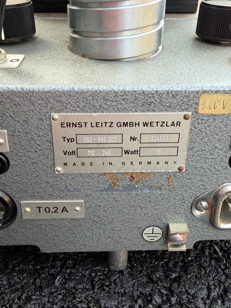 Leitz Wetzlar Miniload Micro Hardness Tester + (2) Objectives