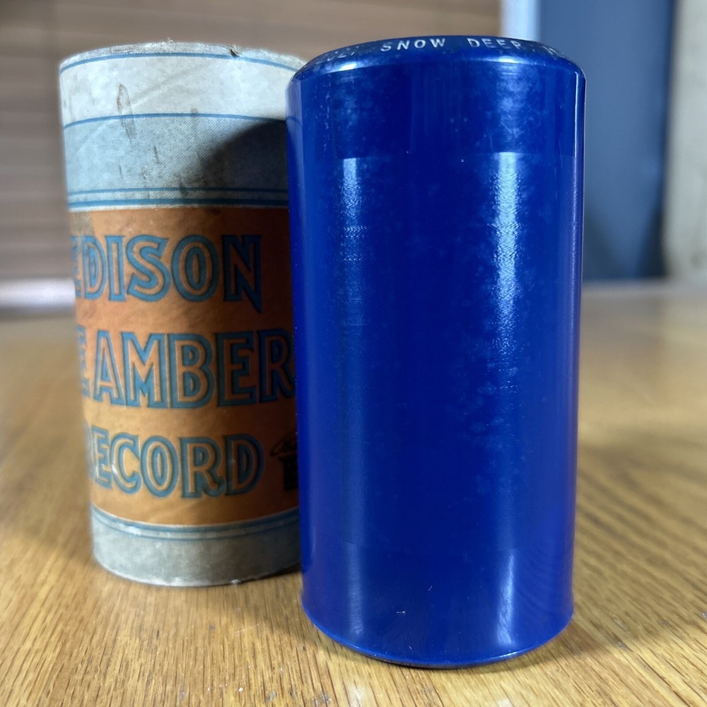 Edison Cylinder Record Snow Deer 2021 Billy Murray & Ada Jones Untested