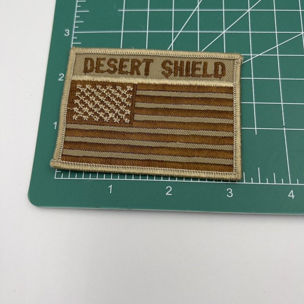 Operation Desert Storm Subdued American Flag Morale Patch