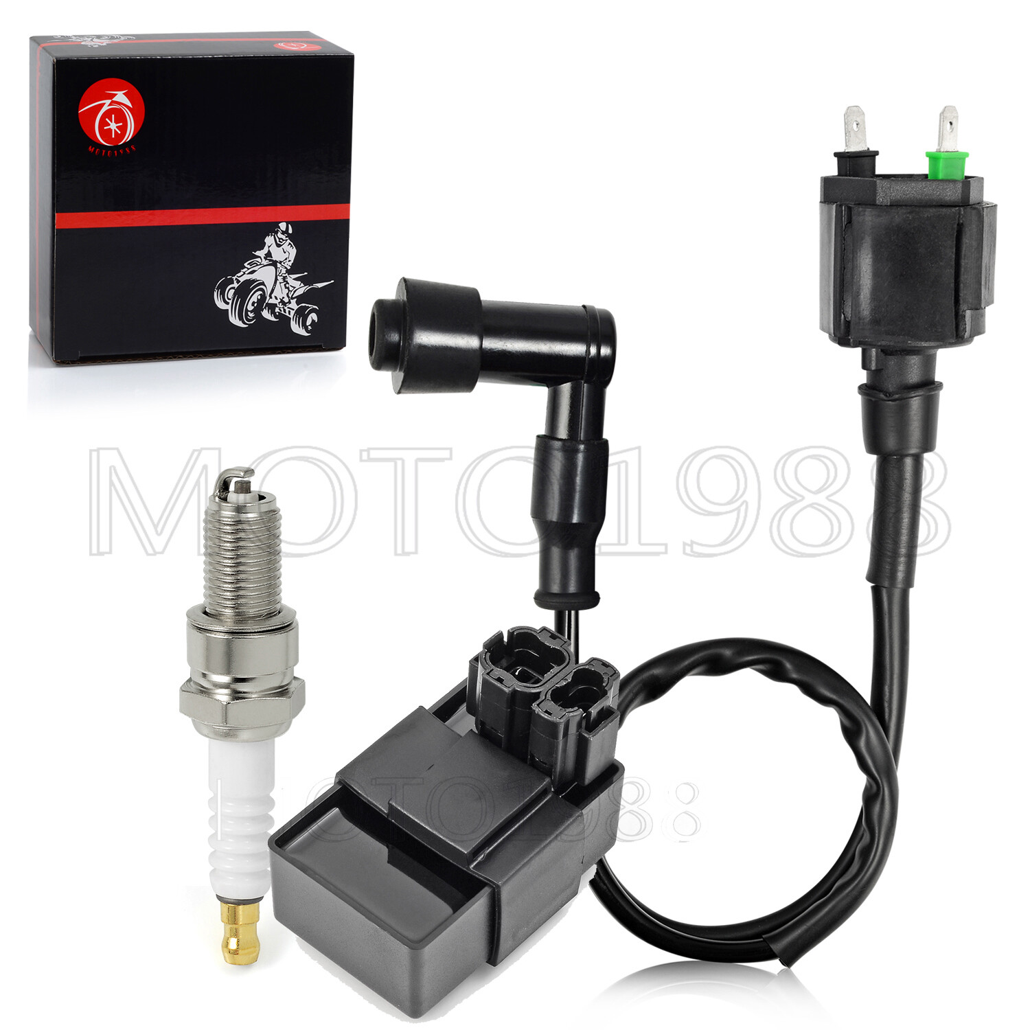 CDI Box Ignition Coil Spark Plug For HONDA CRF100F CRF80F XR80R XR100R 1992-2013