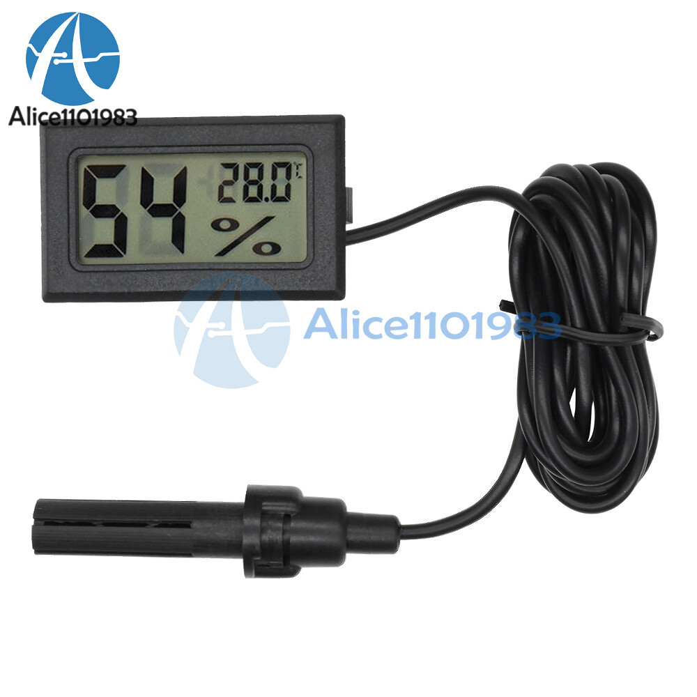 1-10PCS Mini Digital LCD Thermometer Hygrometer Humidity Temperature Meter