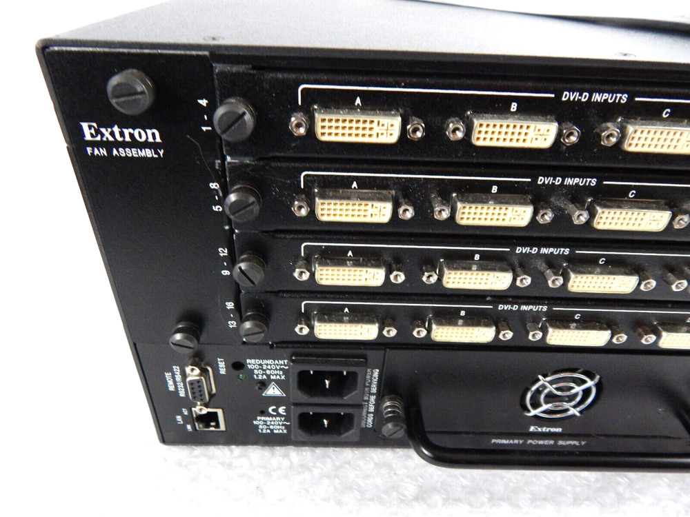 EXTRON DMS 1600 TDMS DIGITAL MATRIX SWITCHER WITH MANUAL