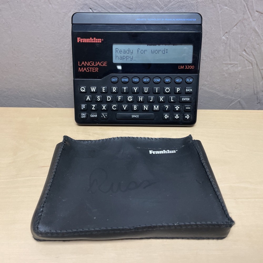 Franklin Language Master LM 3200