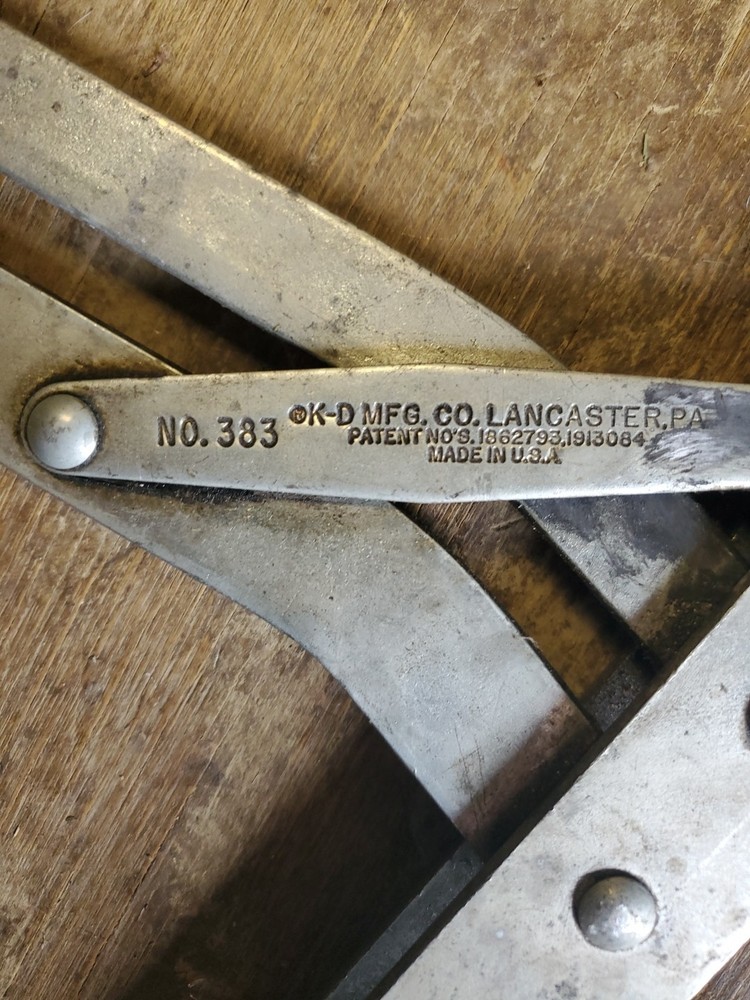 K D Tool Mfg Co No 383 Valve Spring Compressor Tool