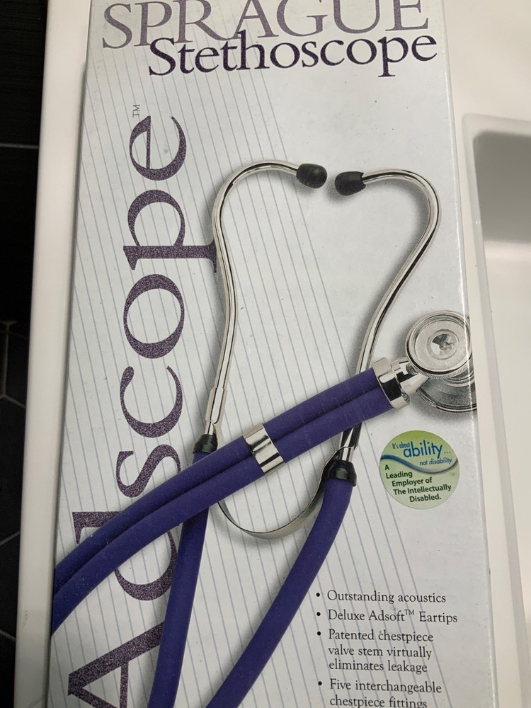 sprague stethoscope gray