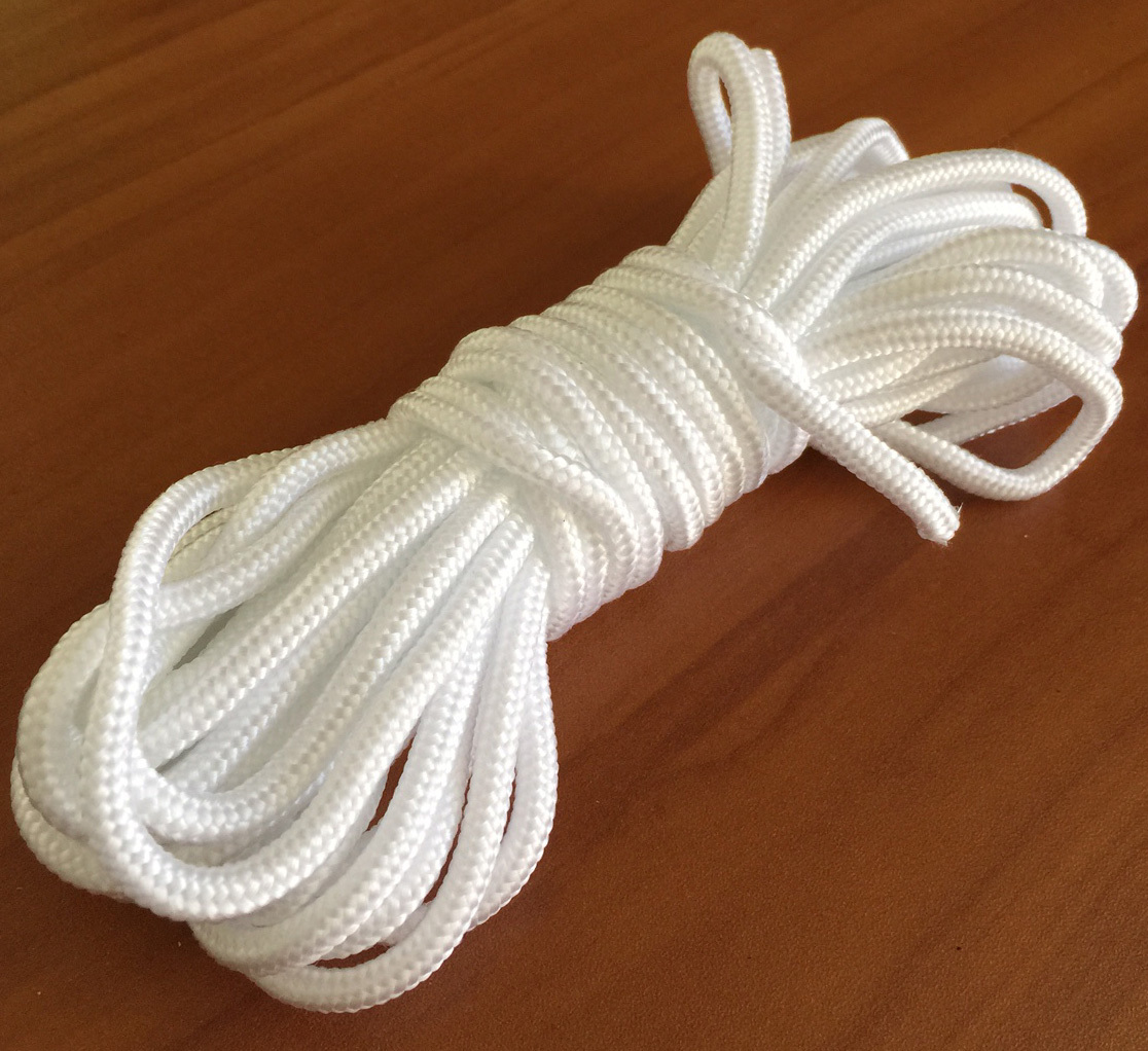 50 ft Flagpole ROPE Replacement 1/4" Halyard (for 20 or 25 ft flag pole)