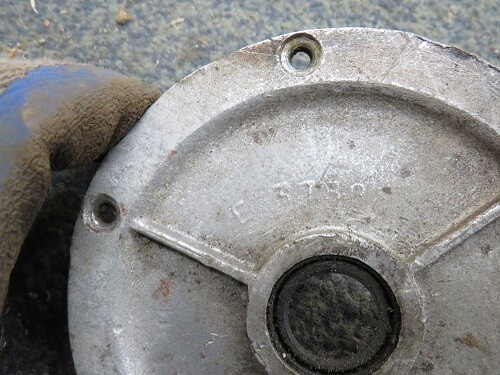 triumph gearbox inspection cover e3789