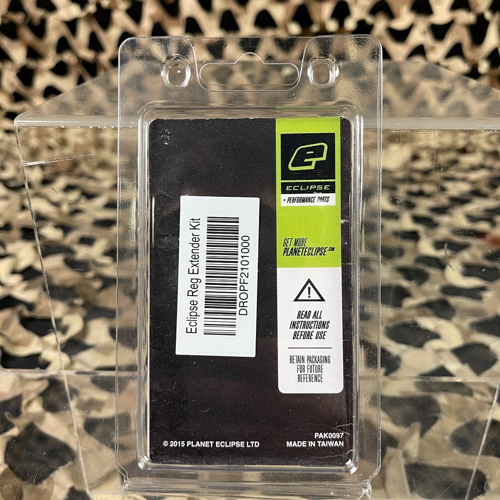 NEW Planet Eclipse Tank Regulator Extender - Black