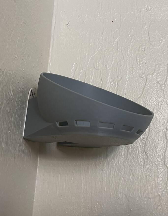 Echo Dot 4/5 Wall & Corner Mount Bracket Holder Accessory GRAY!!