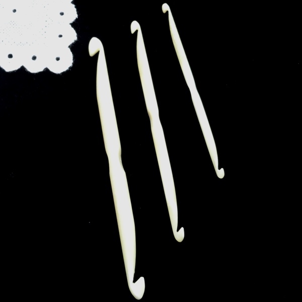 Set of 3 Grab & Hook Tools - Carved Bone