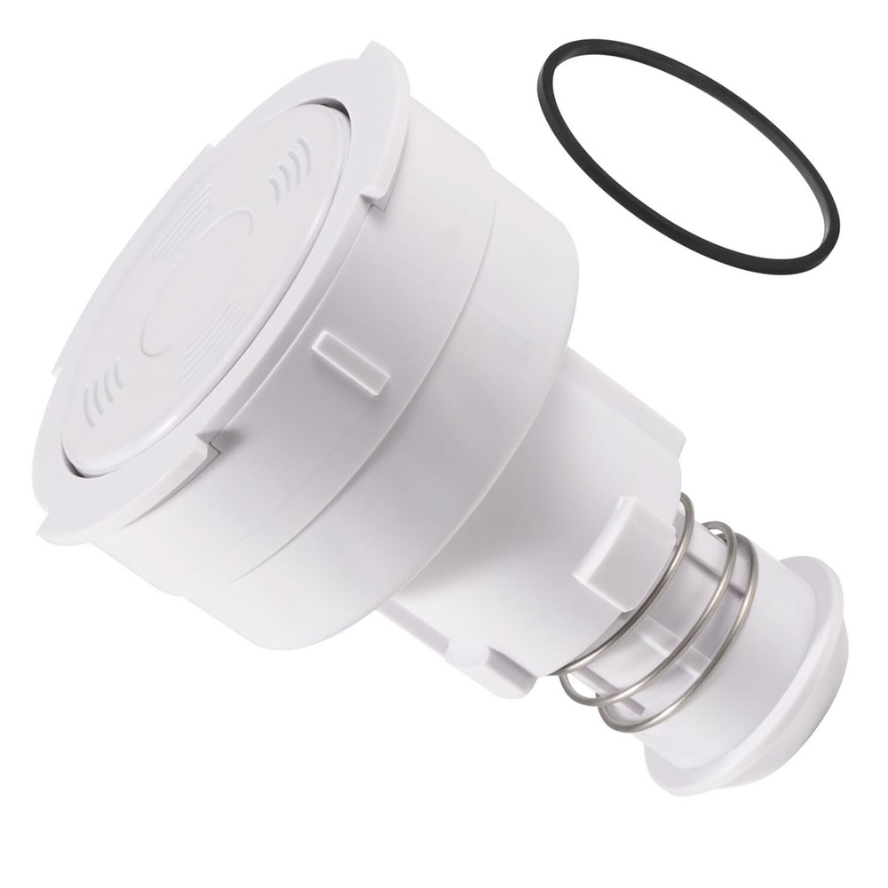 Rotating Head Nozzle Fits for PCC2000 in-Floor Cleaning System / White