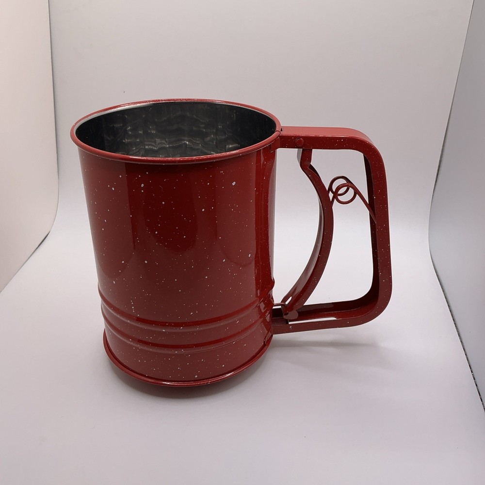 Small Double sifter flour Red