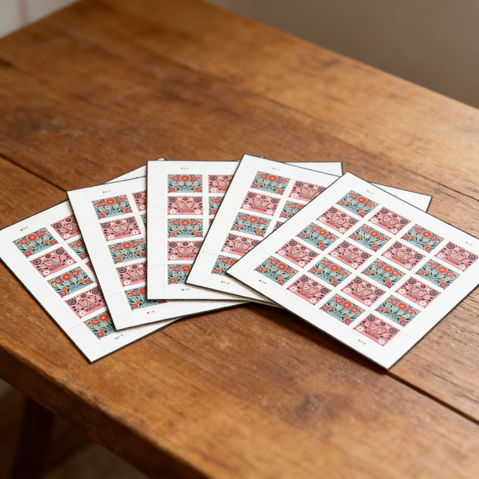 2022 Love Forever Stamps - 5 Sheets of 20 First Class Postage Scott #5660-5661