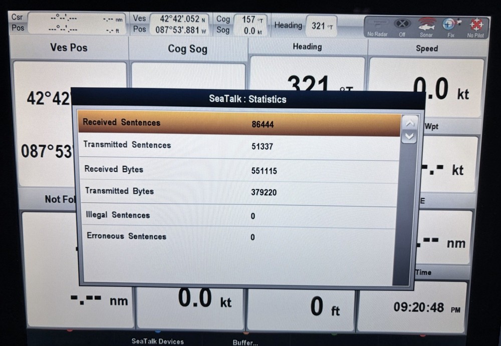 Raymarine G-Series Black Box Processor GPM400 E02042 - Card Reader Not Working