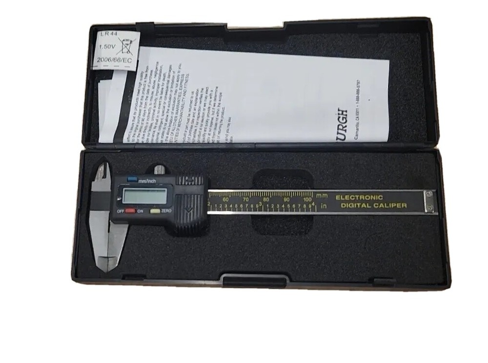 Pittsburgh Electronic Digital Caliper 4"