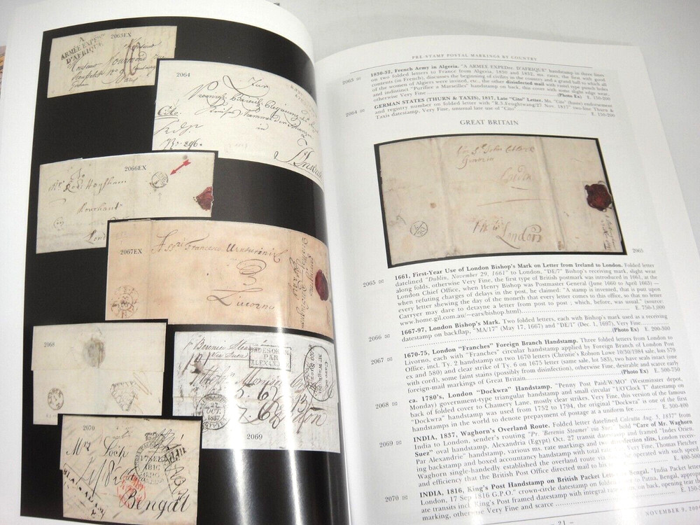 Siegel Stamp Auction Catalog w Prices Realized Robert Lebow US Foreign 2004