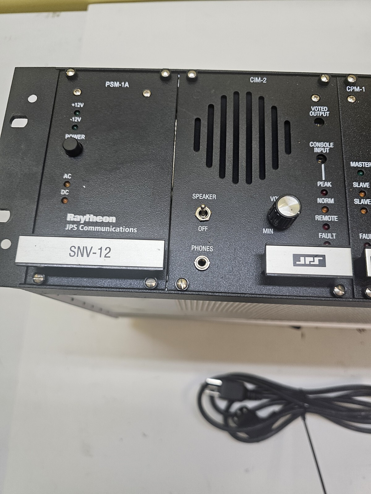 JPS Raytheon SNV-12 Signal & Noise Voter COMPARATOR SVM-2 CPM-1 CIM-2A PSM-1A