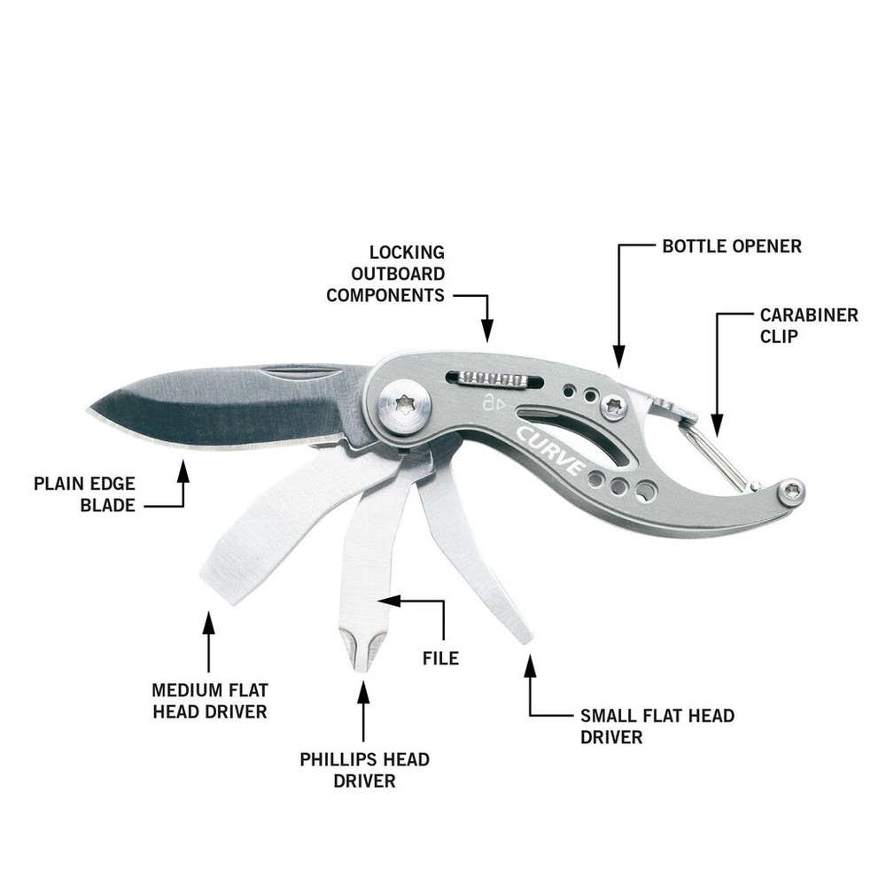 Gerber Curve Mini-Tool EDC Key Ring Knife - NEW