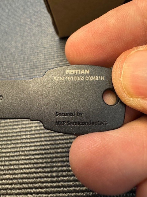 FEITIAN ePass K9 USB A NFC Two Factor Authenticator Advanced Account Protection