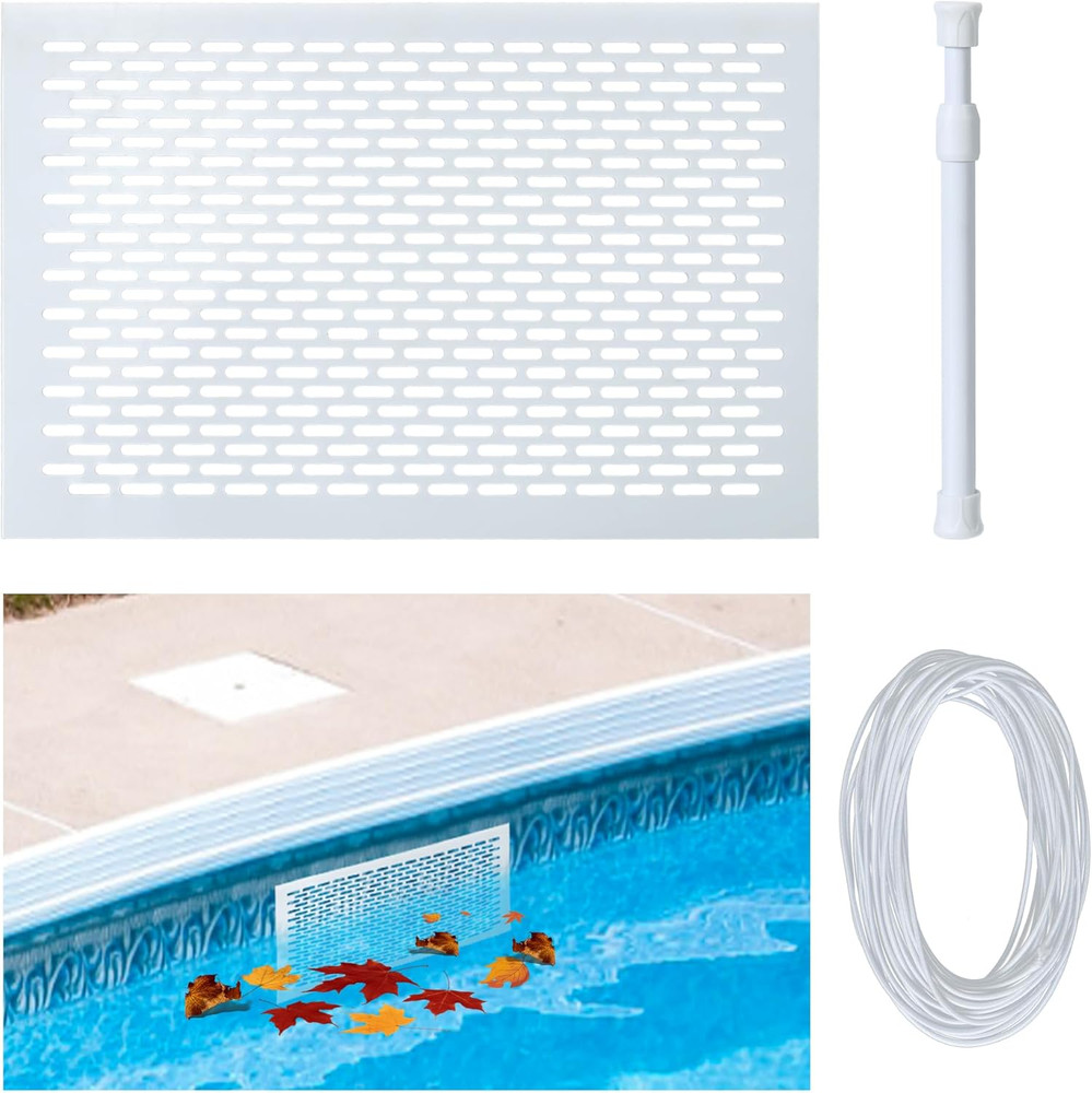 Skimmer Guard Kit Pool Skimmer Net Leaf Skimmer Catcher Shield Protective Spring