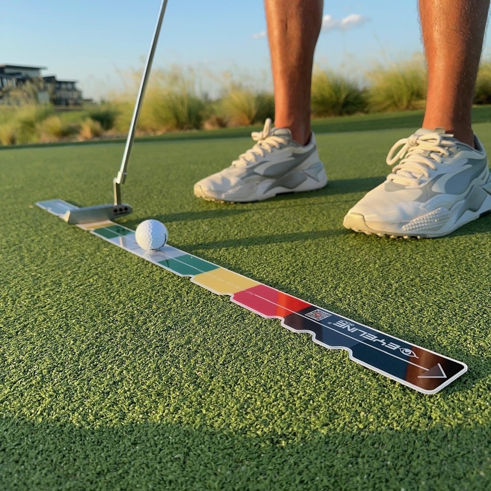 Stroke Meter by Todd Sones Golf Putting Trainer with Color-Coded Guides for D...